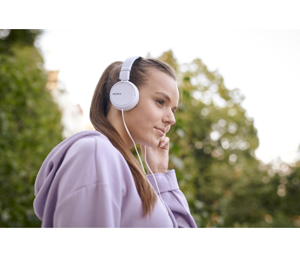 Sony MDR-ZX110 Białe - 225384 - zdjęcie 3